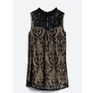 FORTUNE + IVY Bellah Lace Blouse XXL